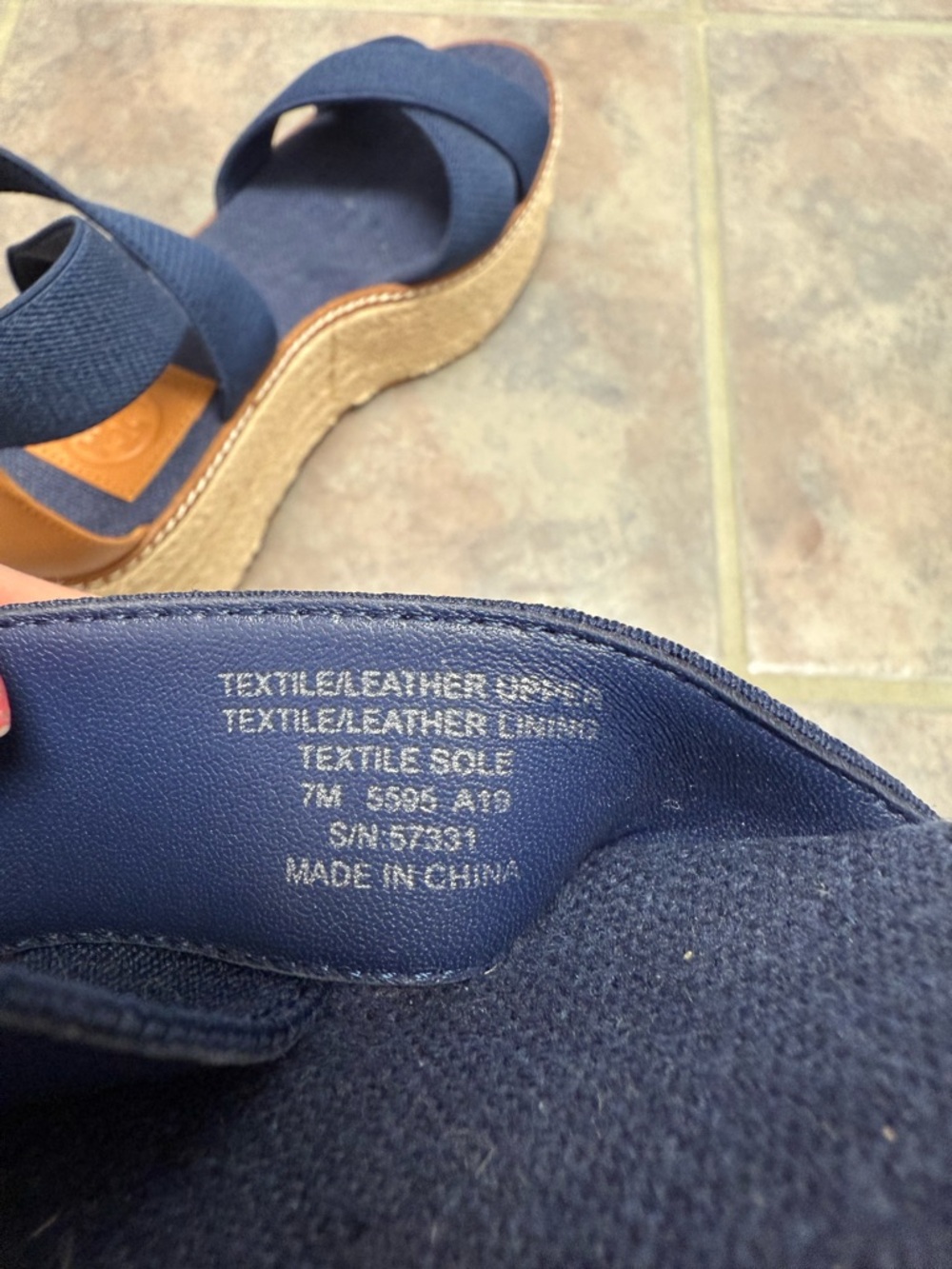 Tory Burch Espadrille Wedges - Picture 9 of 10
